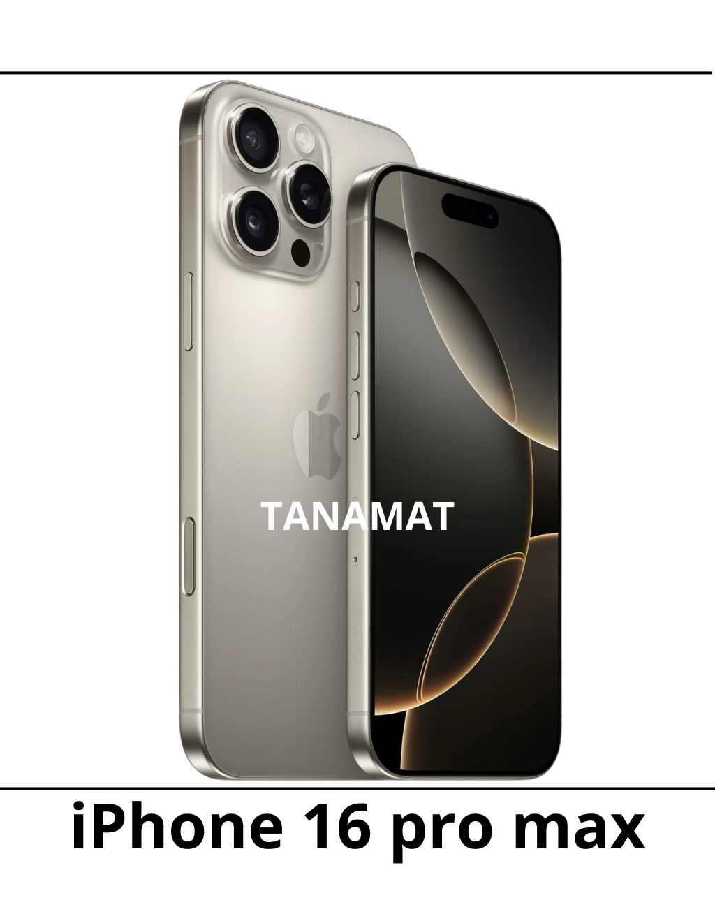 iPhone 16 pro max